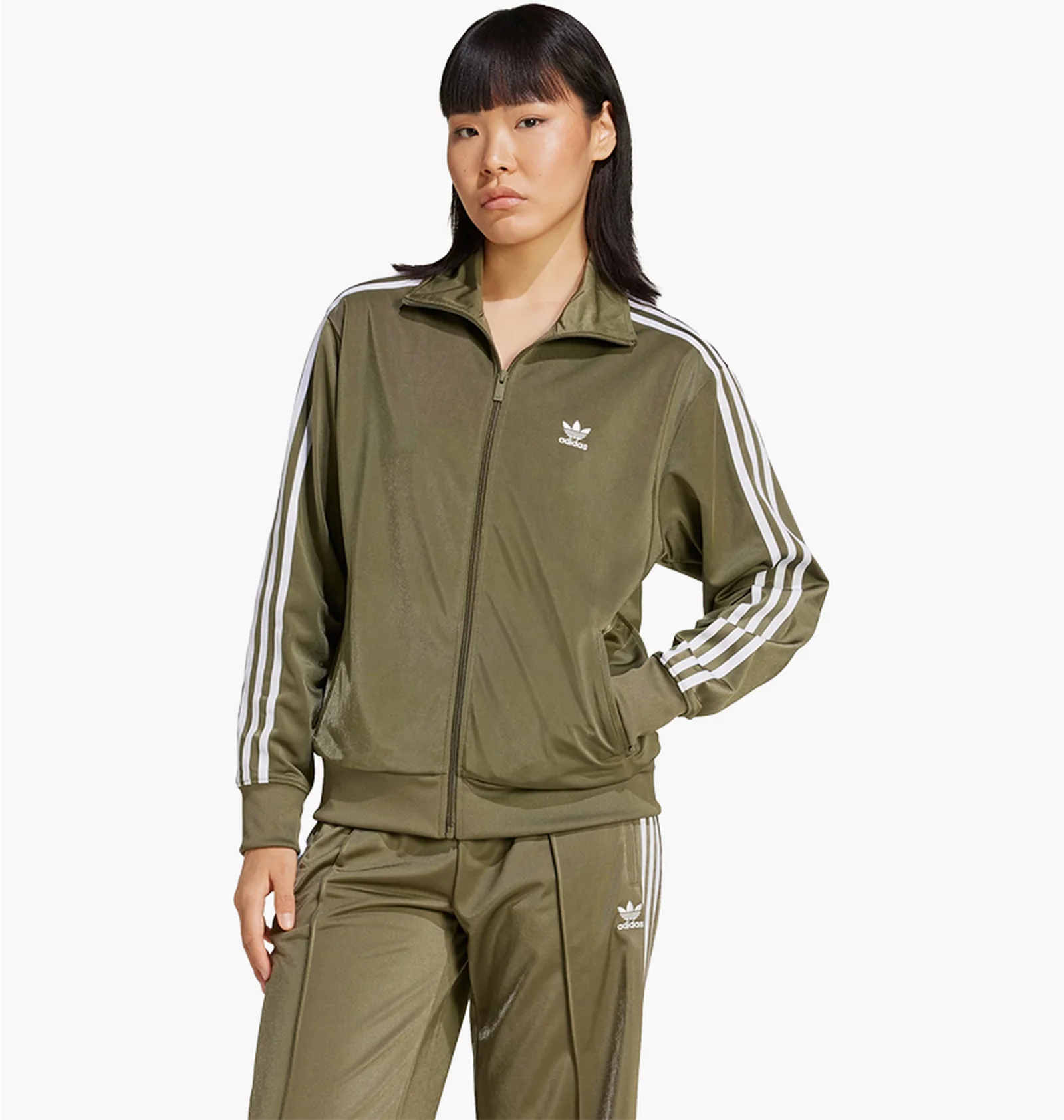 ᐉ Олимпийка женская Adidas Adicolor Classics Loose Firebird Olive