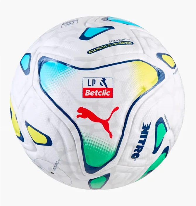Футбольний м'яч Puma Stellar Nitro Ultimate Liga Portugal White/Multi 085073-01