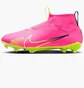 Бутсы детские Nike Jr Zoom Mercurial Superfly 9 Academy Mg Pink DJ5623-605