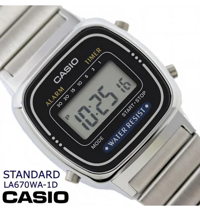 Часы унисекс Casio LA670WA-1D
