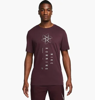 Футболка мужская Nike Dri Fit Run Division Running Tee Bordo DM5387-652