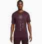 Футболка чоловіча Nike Dri Fit Run Division Running Tee Bordo DM5387-652