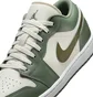 Кроссовки мужские Air jordan 1 Low MenS Shoes Green/White 553558-300
