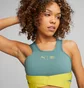 Топ женский Puma First Mile High Impact Bra Green 523210-84