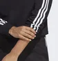 Худи женское Adidas Essentials 3-Stripes French Terry Crop Hoodie Grey Ic8767