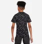 Футболка дитяча Nike Nsw Tee Swoosh Aop Black FN9605-010