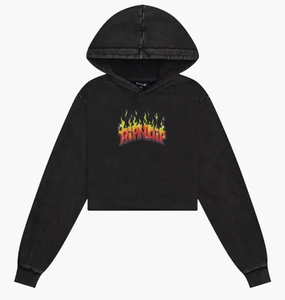 Худи женское RipNDip Scary Cute Black RNDFAL24W14