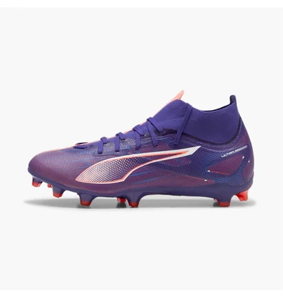 Бутсы унисекс Puma Ultra 5 Match+ Fg/Ag Violet 107686-01