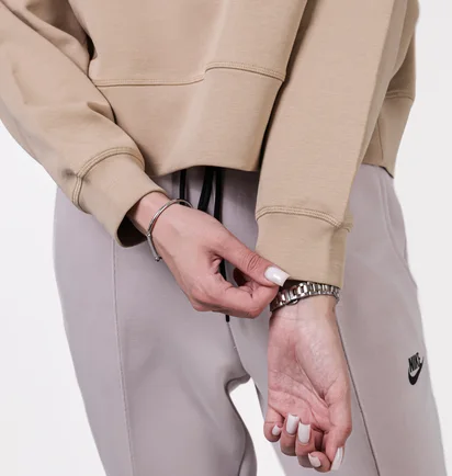 Свитшот женский Lacoste Oversize Fit Beige SF561402S