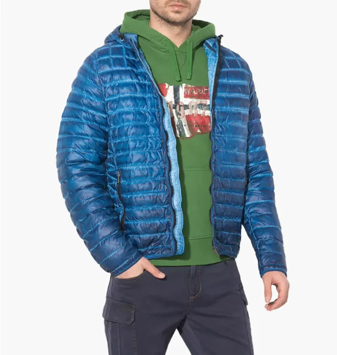Куртка мужская Napapijri Micro Down Jacket Blue N0YF2FB07