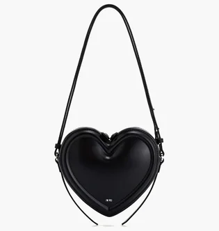 Сумка жіноча JW PEI Arlene Heart Shaped Bag Black BB2024BG86139JWP