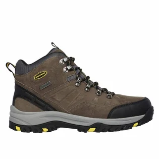 Ботинки мужские Skechers Pelmo Brown 64869-KHK
