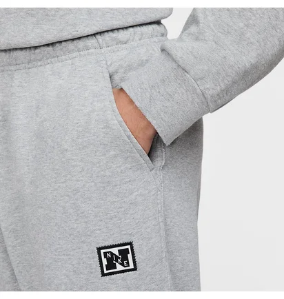 Штаны мужские Nike Gym HeritageMenS Dri-Fit Fleece Fitness Trousers Grey HJ3145-077