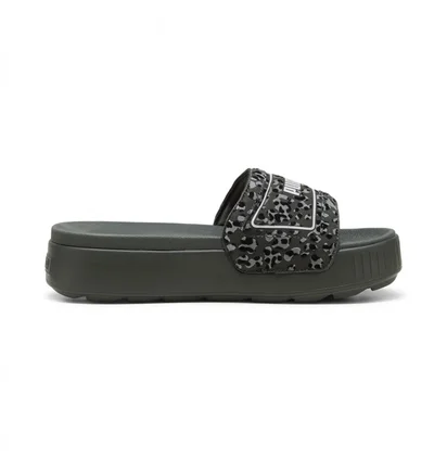 Тапочки женские Puma Karmen Slide Wns I Am The Drama Green 395401-02