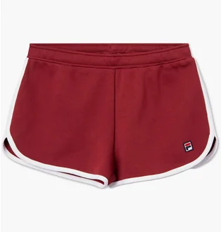Шорты женские Fila Saman Bordo 687618B47