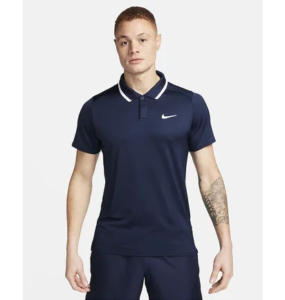Поло мужское Nike Polo Dri-Fit Court Advantage Blue FD5317-451