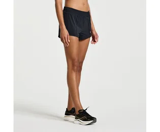 Шорти жіночі Saucony Outpace 3 Short Black 800422-BK