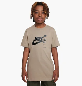 Футболка детская Nike T-Shirt B Nsw Si Ss Tee Beige FN7713-247