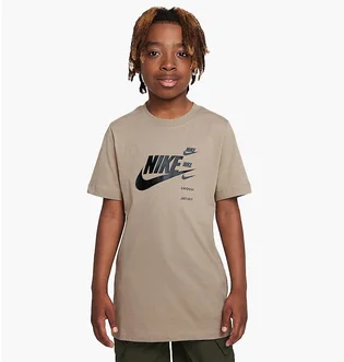 Футболка детская Nike T-Shirt B Nsw Si Ss Tee Beige FN7713-247