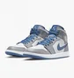 Кросівки чоловічі Nike Air Jordan 1 Mid Grey Dq8426-014