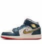 Кросівки дитячі Air Jordan 1 Mid Se Blue/White FN1353-400