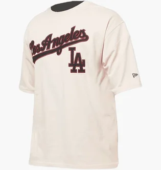 Футболка мужская NEW ERA Rib Infill Os La Dodgers Beige 60564879