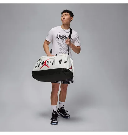 Сумка унісекс Air Jordan Velocity Duffle Bag (69L) White LM0920-001