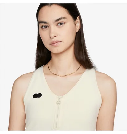 Топ женский Nike Osaka Collection Cropped Top Beige DX1812-113