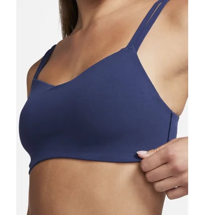Топ жіночий Nike Alate Trace Light-Support Padded Strappy Sports Bra Blue DO6608-410