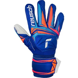 Перчатки вратарские детские Reusch Attrakt Grip Blue 5672815-4126