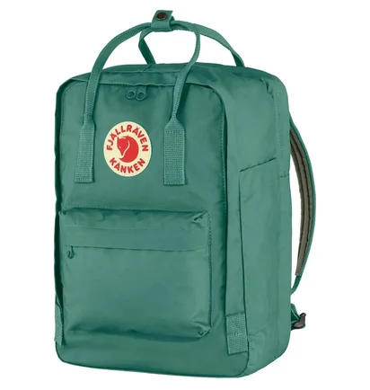 Рюкзак унисекс Fjallraven Kanken Laptop Green 23524.664