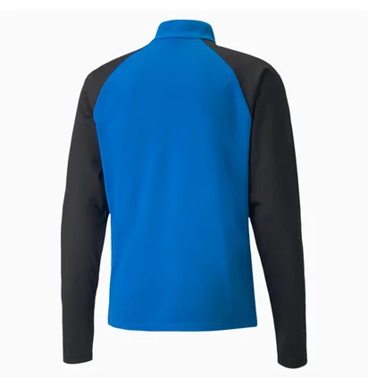Свитшот мужской Puma 1/4 Teamliga Blue/Black 657236-02