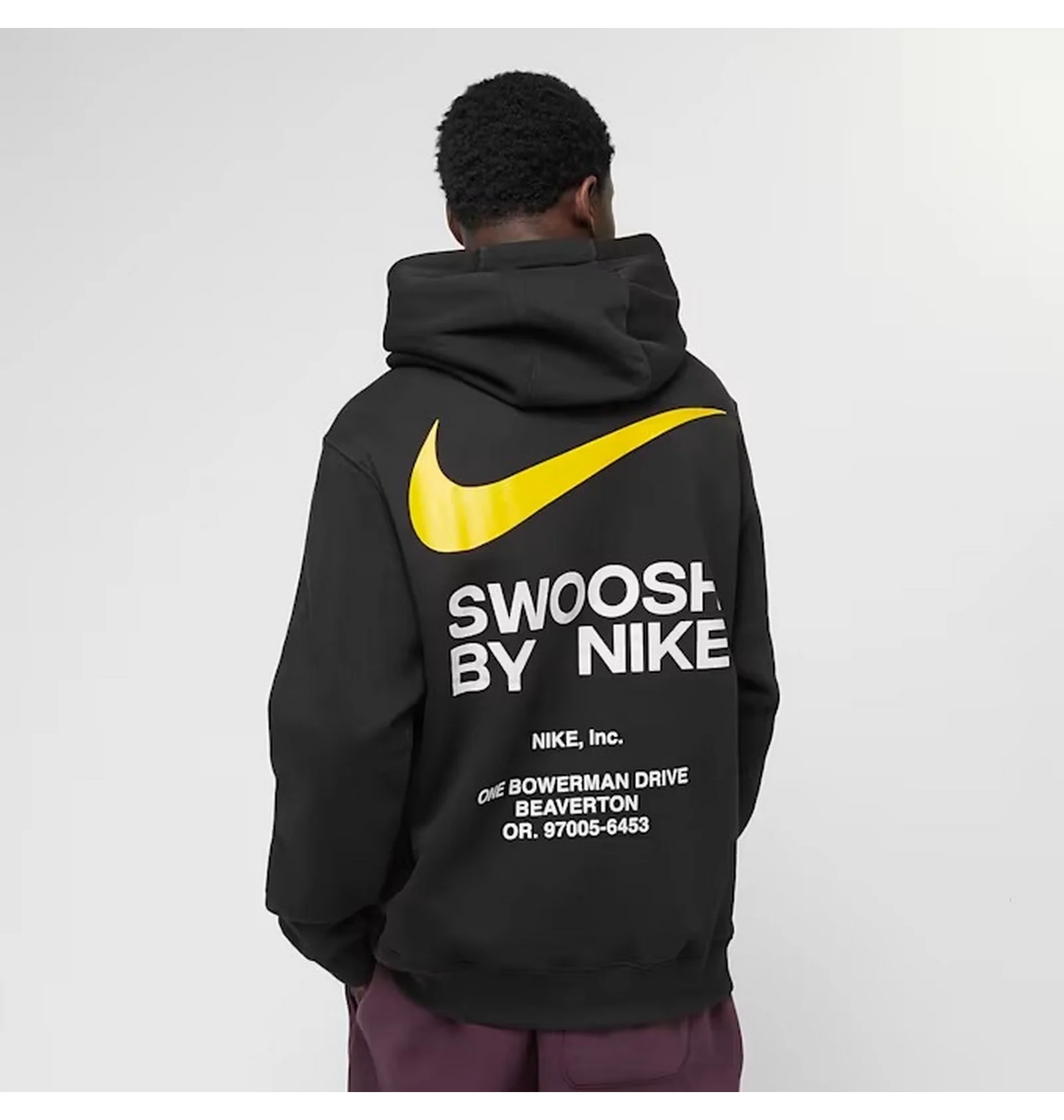 ᐉ Худи мужское Nike Swoosh Nsw Black IB6480-010 - купить в