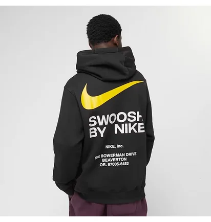 Худи мужское Nike Swoosh Nsw Black IB6480-010