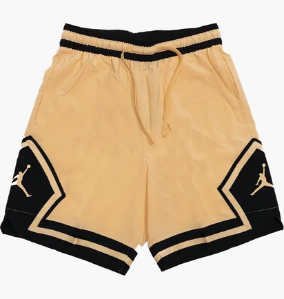 Шорты мужские Air Jordan Dri-Fit Sport Woven Diamond Shorts Beige/Black FB7580-734