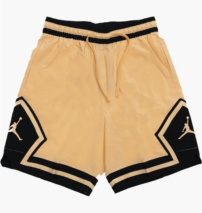 Шорты мужские Air Jordan Dri-Fit Sport Woven Diamond Shorts Beige/Black FB7580-734