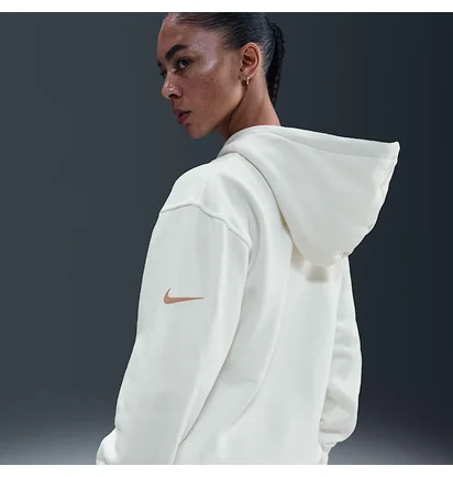 Худі унісекс Nike W Nk Sabrina Hoodie White FJ4449-133