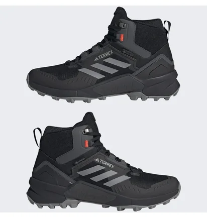 Кросівки чоловічі Adidas Terrex Swift R3 Mid Gore-Tex Hiking Shoes Black Hr1308
