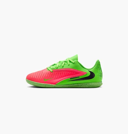 Футзалки детские Nike Phantom 6 Low Club Erling Haaland Ic Red/Green IH1803-603