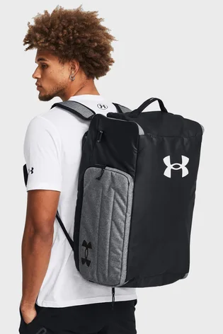 Сумка унісекс Under Armour Contain Duo Md Bp Duffle 50L Black/Grey 1381919-025