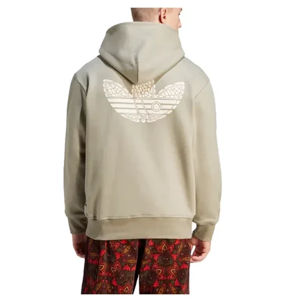 Худи мужское Adidas Premium Graphic Hoodie Grey IV9697