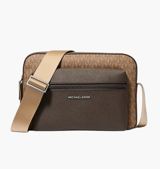 ᐉ Сумка чоловіча MICHAEL KORS Hudson Brown 33F5LHDC2B - придбати