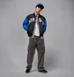 Куртка мужская Air Jordan Brooklyn Collegiate Varsity Jacket Black/Blue HV0099-010