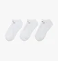 Шкарпетки унісекс Nike U Nk Everyday Cush Ns (3 пари) White SX7673-100