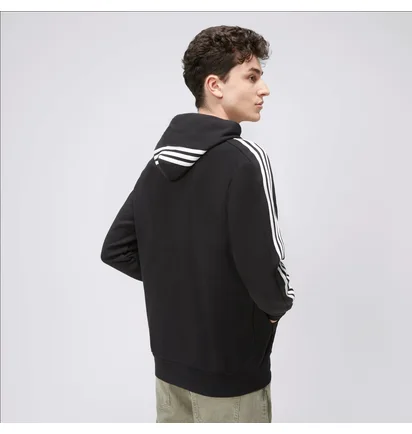 Худи мужское Adidas M 3S Ft Hd Black IC0435