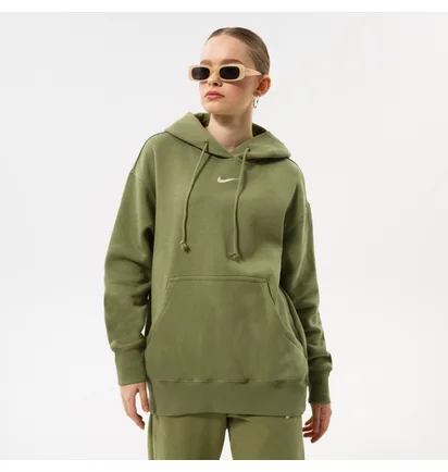 Худи женское Nike W Nsw Phnx Flc Os Po Hoodie Olive DQ5860-334
