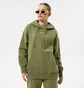Худи женское Nike W Nsw Phnx Flc Os Po Hoodie Olive DQ5860-334