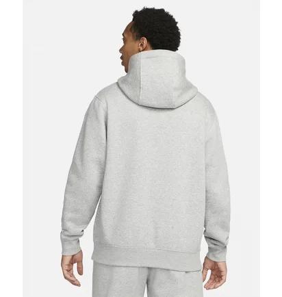 Худи мужское Nike Club Fleece MenS Brushed-Back Graphic Hoodie Grey FB7488-063