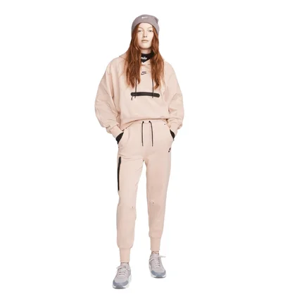 Штаны женские Nike Tech Fleece Essential Pink CW4292-602