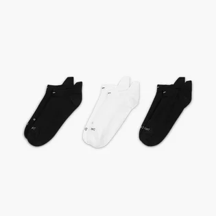 Носки женские Nike Dri-Fit No-Show Black/White (3 пары) SX4492-901